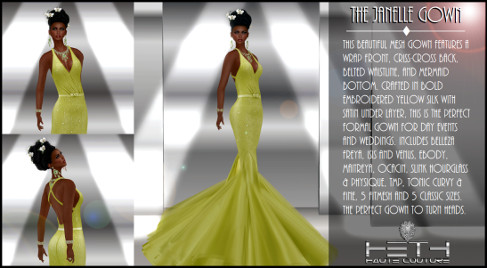 HHC - Janelle Gown Poster